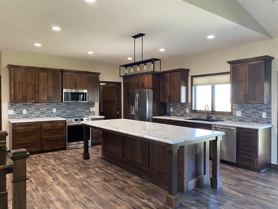 Finished kitchen