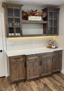 Nook area Display wall