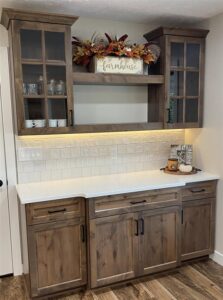 Nook area Display wall