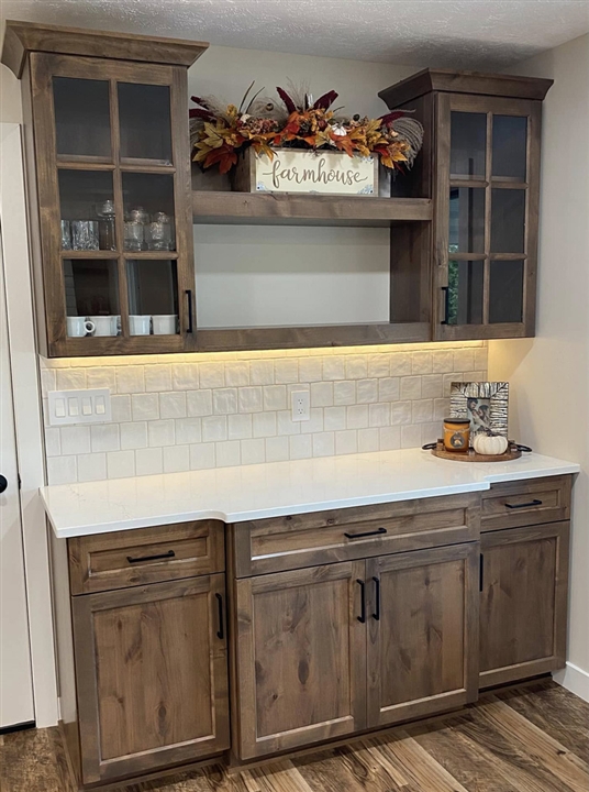 Nook area Display wall