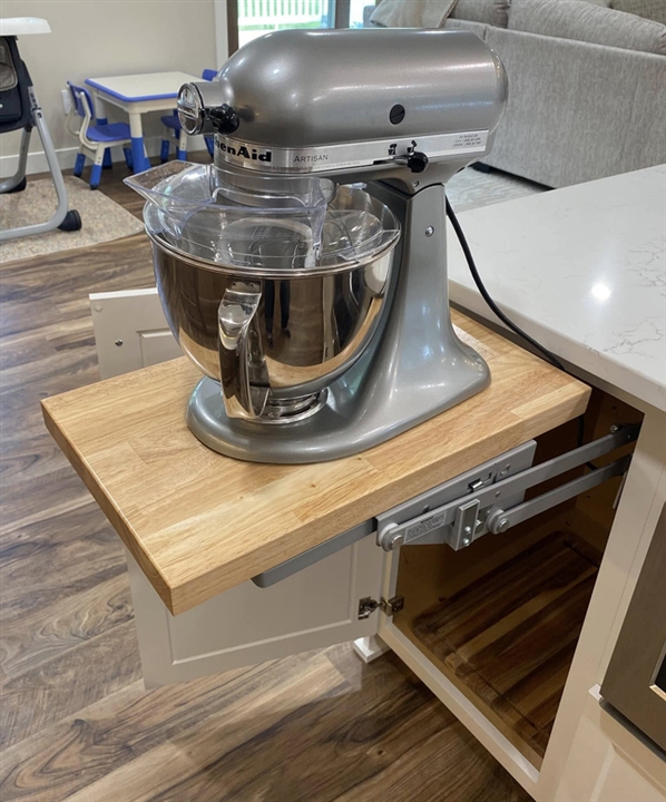 Built in mixer cabinet