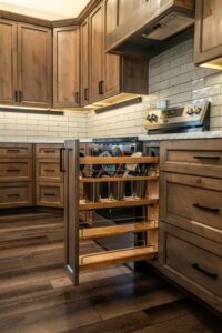 Slide out space saver