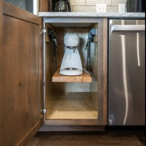 Built in mixer cabinet